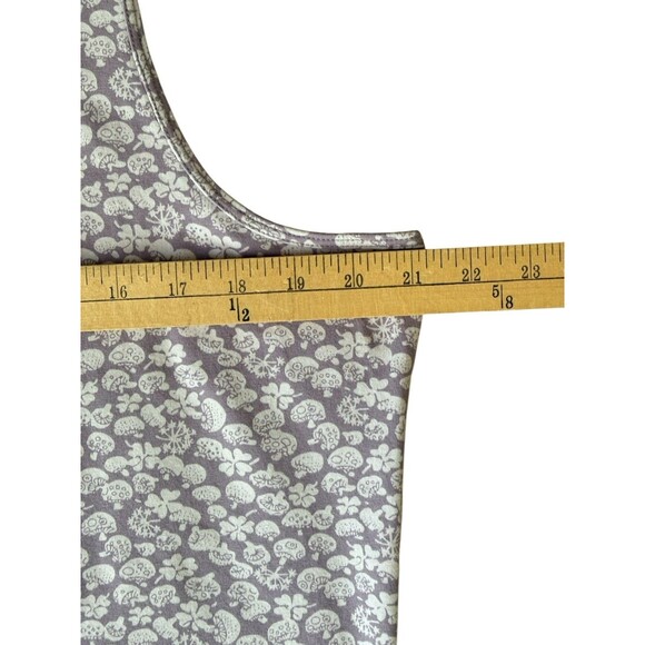 Duluth Trading Mushroom Floral Tank Top Women's Plus Size XXL Lavender Purple - Picture 9 of 14